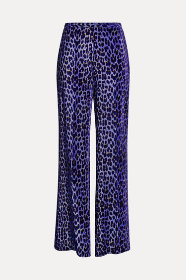 THE TWILIGHT LEOPARD PRINT VELVET PANTS-Pants-Forte_Forte-Debs Boutique